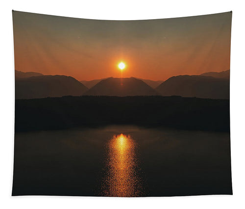 Dillon Reservoir Sunset edit - Tapestry