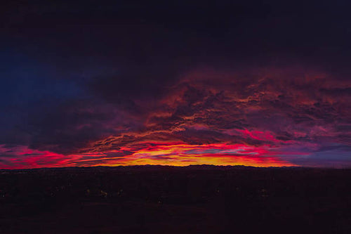 Rocky Mountain Sunset - Print