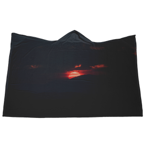 Smoky Sunset - Hooded Blanket