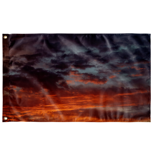 Colorful Sunset - Flag
