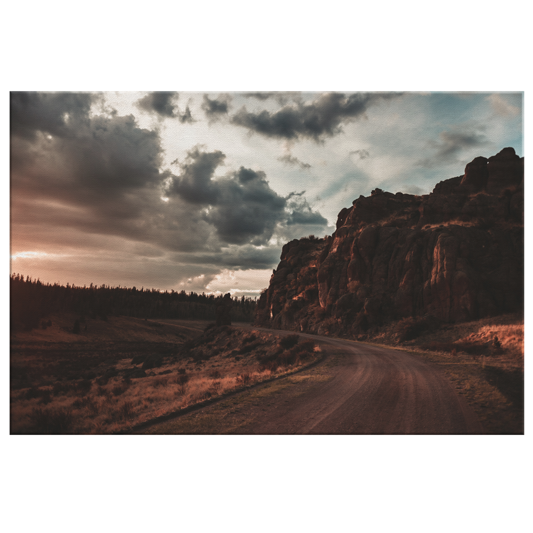 Saguache Backroads - Canvas