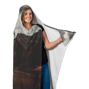 Saguache Backroads - Hooded Blanket