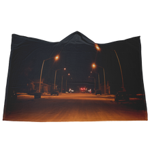 Load image into Gallery viewer, Street Lights - Hooded Blanket