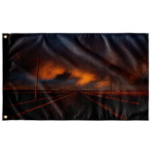 Laden Sie das Bild in den Galerie-Viewer, Stormy Sunset - Flag