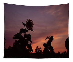 Sunflower Sunset - Tapestry