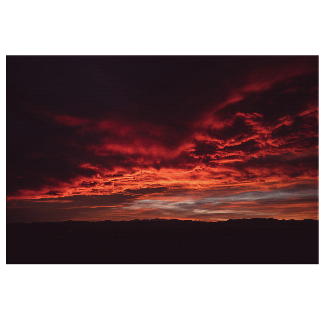 Denver Sunset - Canvas