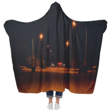 Load image into Gallery viewer, Street Lights - Hooded Blanket