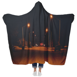 Street Lights - Hooded Blanket