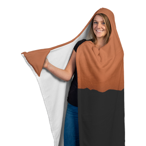 Skydiving Sunset - Hooded Blanket