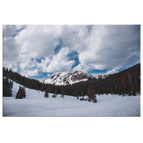 Snowy Mountain - Canvas