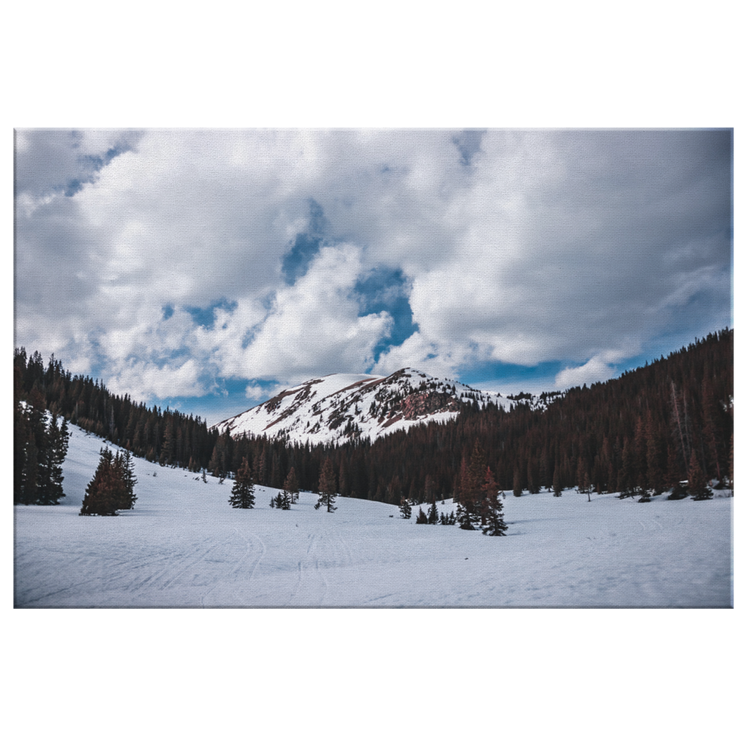 Snowy Mountain - Canvas