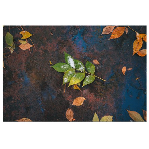 Green Leaves - Canvas