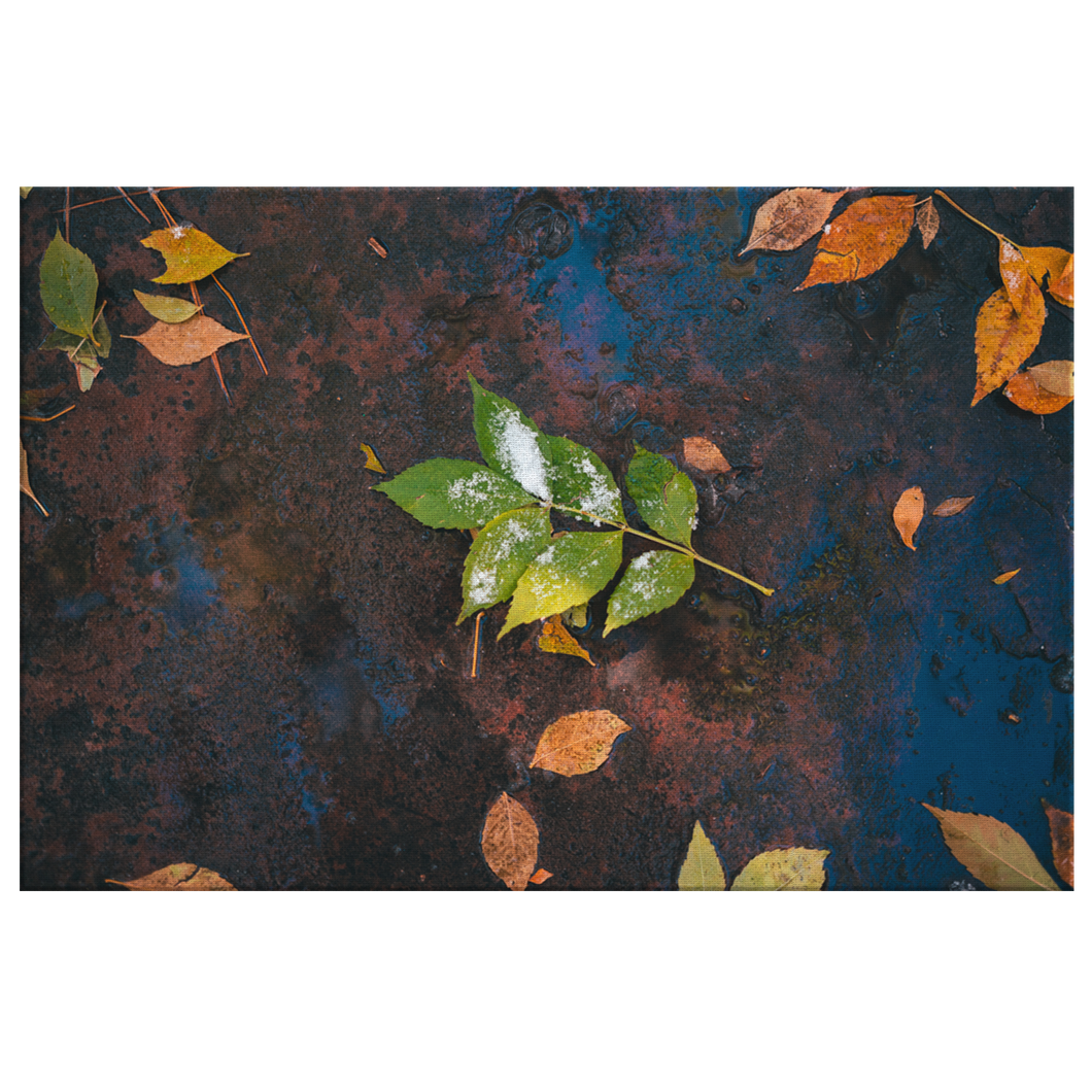 Green Leaves - Canvas