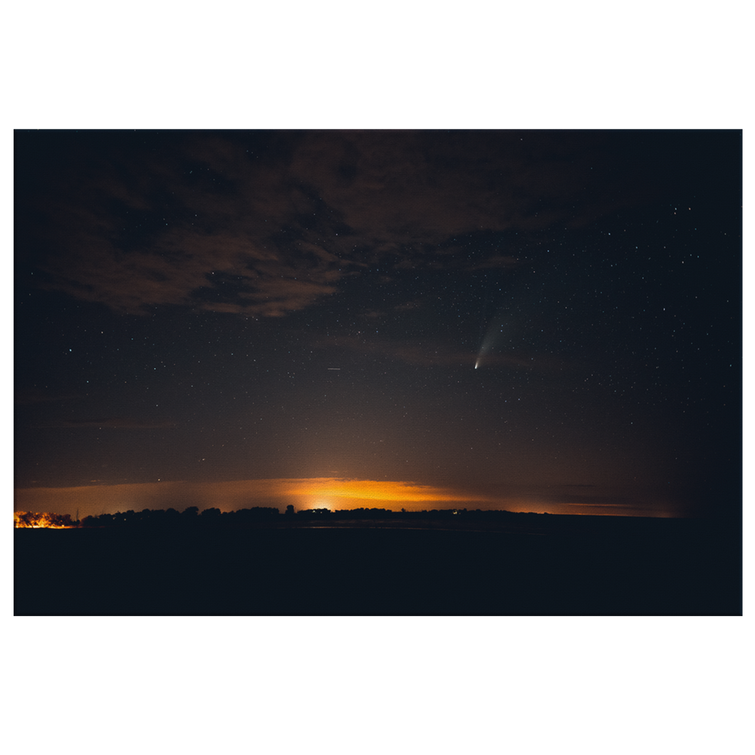 NEOWISE Comet - Canvas