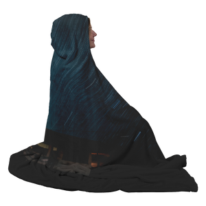 Star Trails - Hooded Blanket