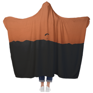 Skydiving Sunset - Hooded Blanket