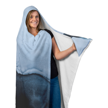 Load image into Gallery viewer, Ice Patterns - Hooded Blanket