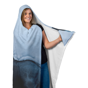 Ice Patterns - Hooded Blanket