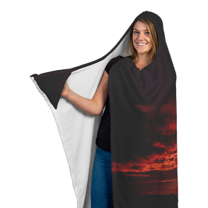 Denver Sunset - Hooded Blanket