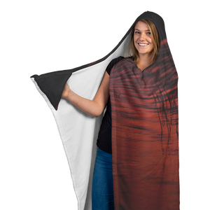 Sunrise Reflection - Hooded Blanket