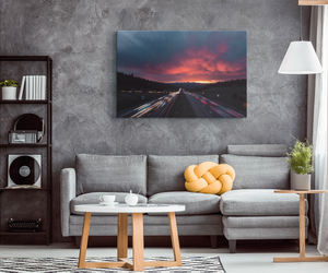 i70 West Sunset - Canvas - UrbanImpression