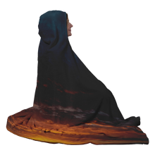 Load image into Gallery viewer, Cloudy Sunset - Hooded Blanket