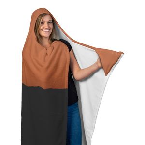 Skydiving Sunset - Hooded Blanket