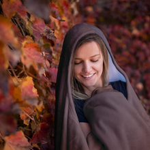 Load image into Gallery viewer, Sunflower Sunset - Hooded Blanket