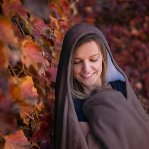 Sunflower Sunset - Hooded Blanket