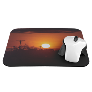 Sunset Powerlines - Mousepad