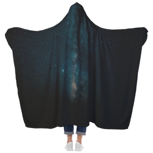 Milky Way - Picket Wire Canyon - Hooded Blanket