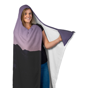 Purple Sky - Hooded Blanket