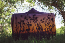 Load image into Gallery viewer, Flower Sunset - Hooded Blanket