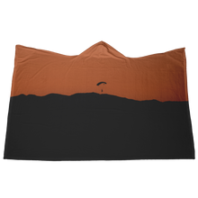 Load image into Gallery viewer, Skydiving Sunset - Hooded Blanket