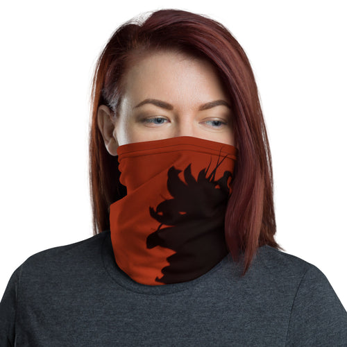 Sunflower Silhouette - Neck Gaiter