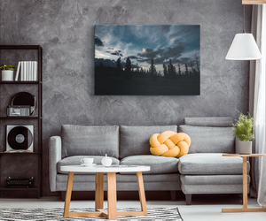 Blue Sunset - Canvas