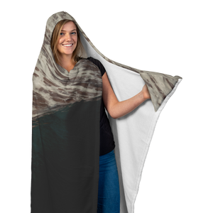 Malibu Waters - Hooded Blanket