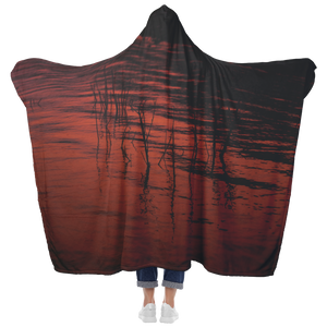 Sunrise Reflection - Hooded Blanket