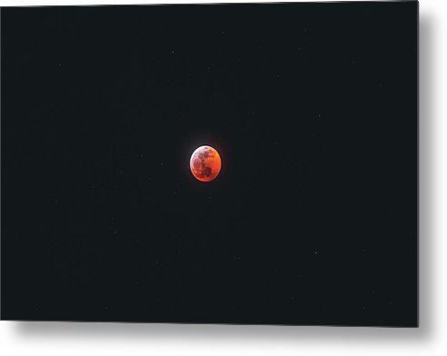 Blood Moon - Metal Print