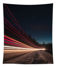 Load image into Gallery viewer, Bus Light Trails  - Tapestry