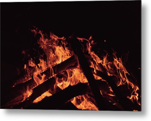 Campfire - Metal Print