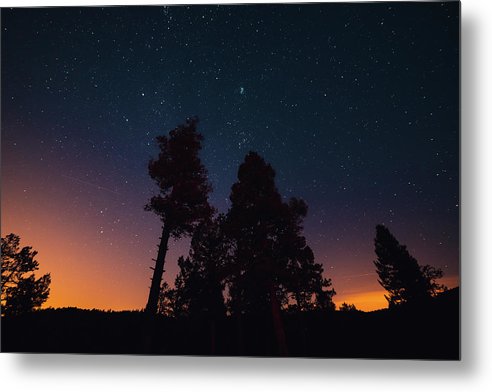 Camping Sky - Metal Print - UrbanImpression