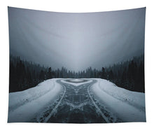 Load image into Gallery viewer, Colorado Winter Drive edit - Tapestry