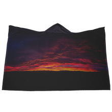 Load image into Gallery viewer, Rocky Mountain Sunset - Hooded Blanket