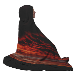 Denver Sunset - Hooded Blanket