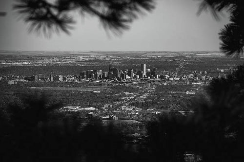 Denver from Lookout - Print