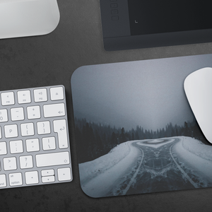 Colorado Winter Drive edit - Mousepad