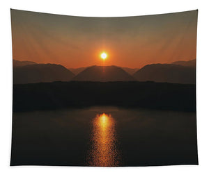 Dillon Reservoir Sunset edit - Tapestry