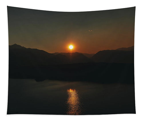 Dillon Reservoir Sunset - Tapestry