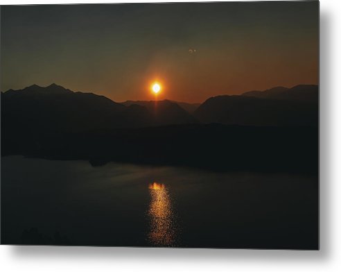 Dillon Reservoir Sunset - Metal Print